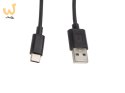 Kabel Lanberg CA-USBO-10CC-0010-BK (USB 2.0 typu A M - USB typu C M; 1m; kolor czarny)