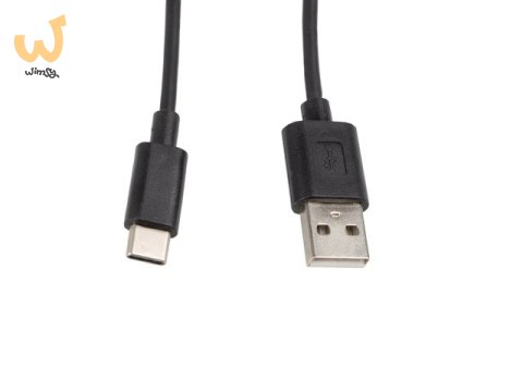 Kabel Lanberg CA-USBO-10CC-0010-BK (USB 2.0 typu A M - USB typu C M; 1m; kolor czarny) Kabel Lanberg CA-USBO-10CC-0010-BK (USB 2.0 typu A M - USB typu C M; 1m; kolor czarny)