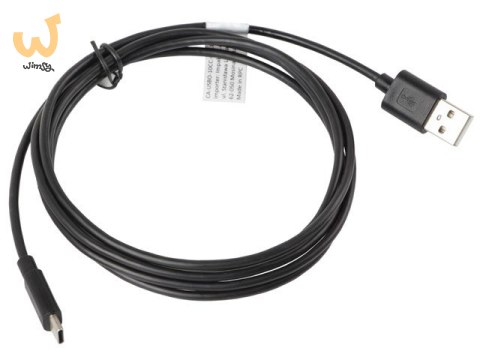 Kabel Lanberg CA-USBO-10CC-0018-BK (USB 2.0 typu A M - USB typu C M; 1,8m; kolor czarny) Kabel Lanberg CA-USBO-10CC-0018-BK (USB 2.0 typu A M - USB typu C M; 1,8m; kolor czarny)