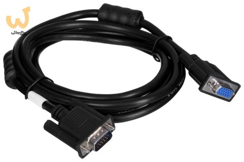Kabel Lanberg CA-VGAC-10CC-0018-B+ (D-Sub (VGA) M - D-Sub (VGA) F; 1,8m; kolor czarny) Kabel Lanberg CA-VGAC-10CC-0018-B+ (D-Sub (VGA) M - D-Sub (VGA) F; 1,8m; kolor czarny)