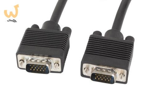 Kabel Lanberg CA-VGAC-10CC-0018-B (D-Sub (VGA) M - D-Sub (VGA) M; 1,8m; kolor czarny) Kabel Lanberg CA-VGAC-10CC-0018-B (D-Sub (VGA) M - D-Sub (VGA) M; 1,8m; kolor czarny)