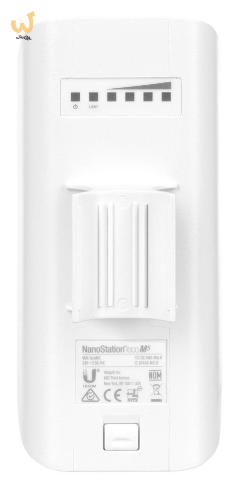 Access Point UBIQUITI LocoM5(EU) (150 Mb/s - 802.11a, 150 Mb/s - 802.11n) Access Point UBIQUITI LocoM5(EU) (150 Mb/s - 802.11a, 150 Mb/s - 802.11n)