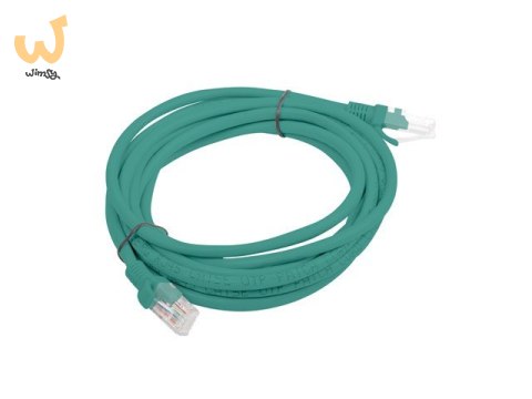 PATCHCORD KAT.5E UTP 3M ZIELONY FLUKE PASSED LANBERG 10-PACK PATCHCORD KAT.5E UTP 3M ZIELONY FLUKE PASSED LANBERG 10-PACK