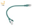 PATCHCORD KAT.6 UTP 0.25M ZIELONY FLUKE PASSED LANBERG 10-PACK