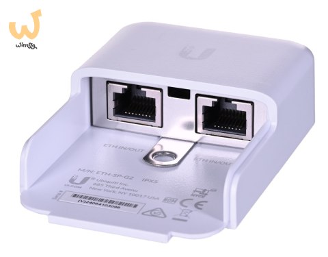Zabezpieczenie przeciwprzepięciowe do budowy sieci LAN UBIQUITI ETH-SP-G2 (RJ-45) Zabezpieczenie przeciwprzepięciowe do budowy sieci LAN UBIQUITI ETH-SP-G2 (RJ-45)