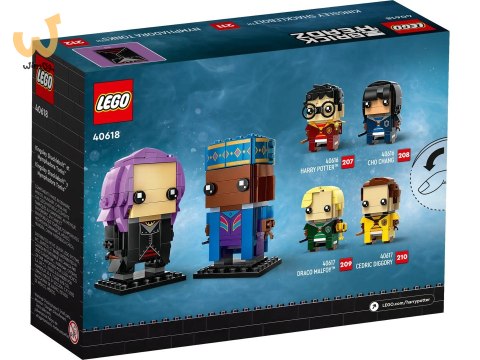LEGO BrickHeadz 40618 Kingsley Shacklebolt i Nimfadora Tonks LEGO BrickHeadz 40618 Kingsley Shacklebolt i Nimfadora Tonks