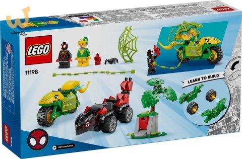 LEGO MARVEL SUPER HEROES 11198 Pościg Spina za Electro w dinopojeździe LEGO MARVEL SUPER HEROES 11198 Pościg Spina za Electro w dinopojeździe