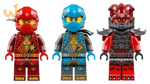LEGO NINJAGO 71830 Burzowy jeździec-mech Kaia LEGO NINJAGO 71830 Burzowy jeździec-mech Kaia