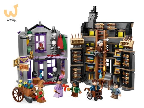 LEGO Harry Potter 76439 Sklepy Ollivandera i Madame Malkin LEGO Harry Potter 76439 Sklepy Ollivandera i Madame Malkin
