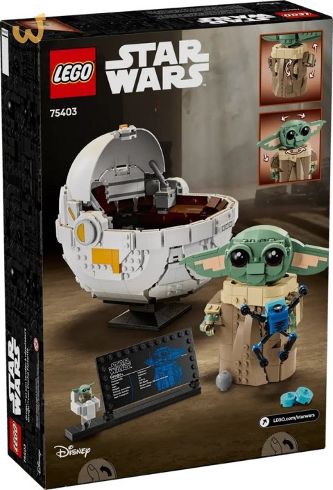 LEGO STAR WARS 75403 Grogu w wózku LEGO STAR WARS 75403 Grogu w wózku
